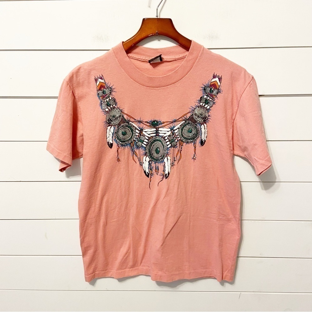 Diamond Dust | Vintage 90s Southwestern Design T-Shirt Size Medium